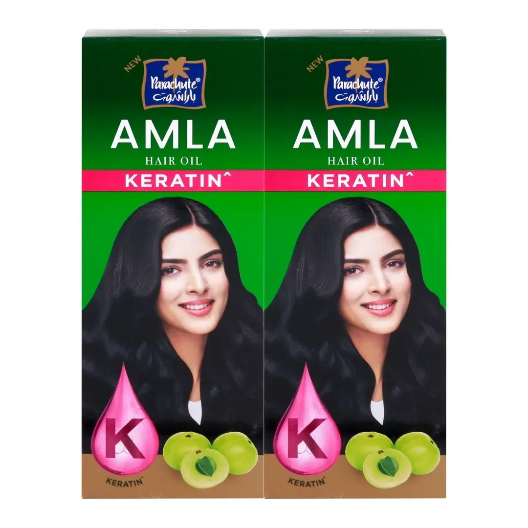 Parachute Amla Hair Oil Keratin 300ml x 2 Pcs