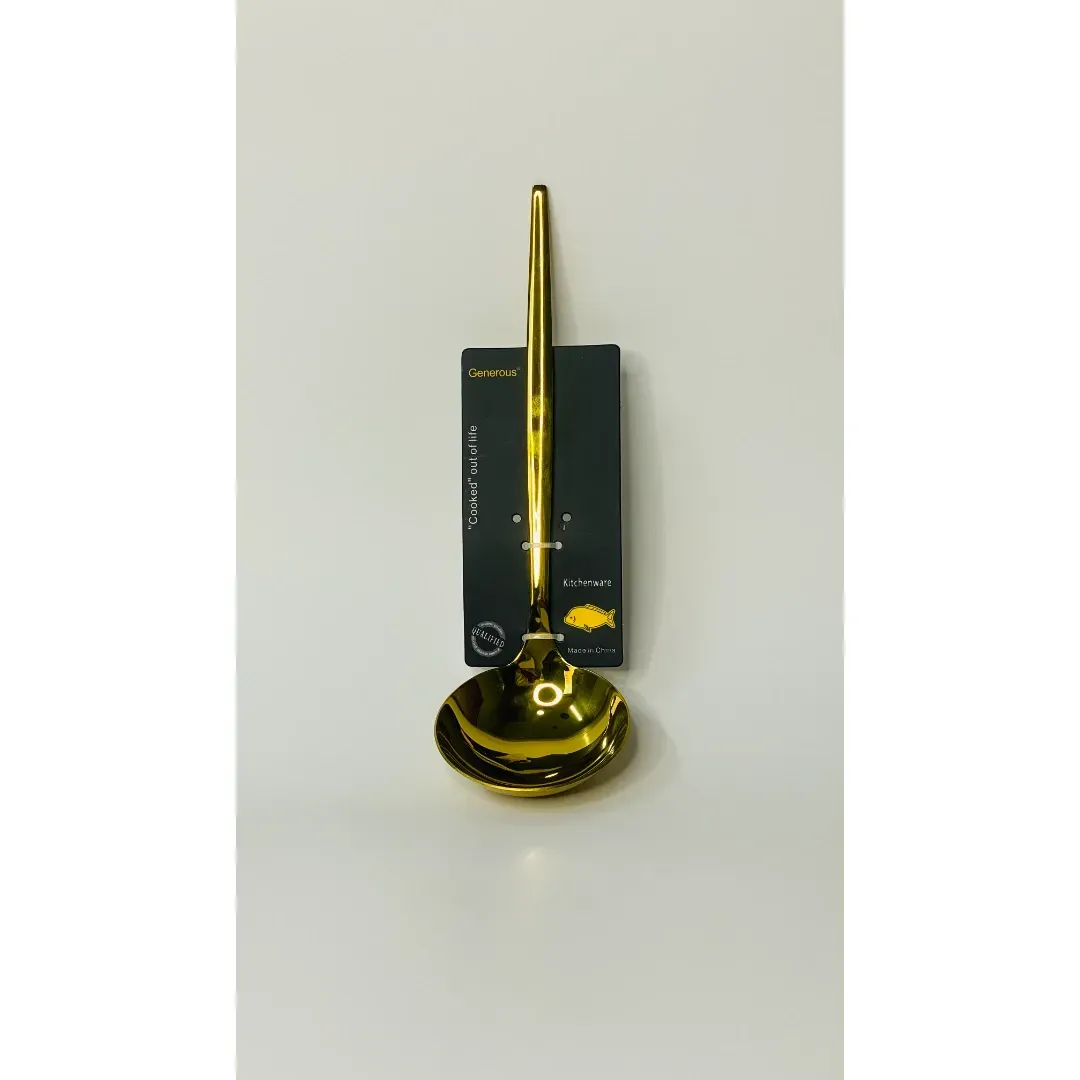 Stainles Steel Spoon Gold 78g