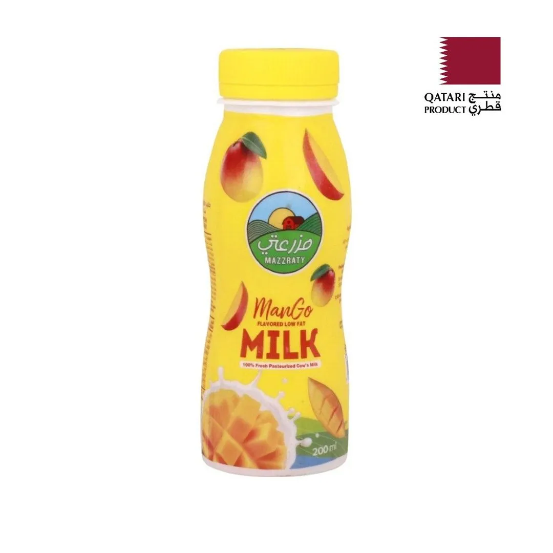 Mazzraty Mango Flavoured Milk, 200ml