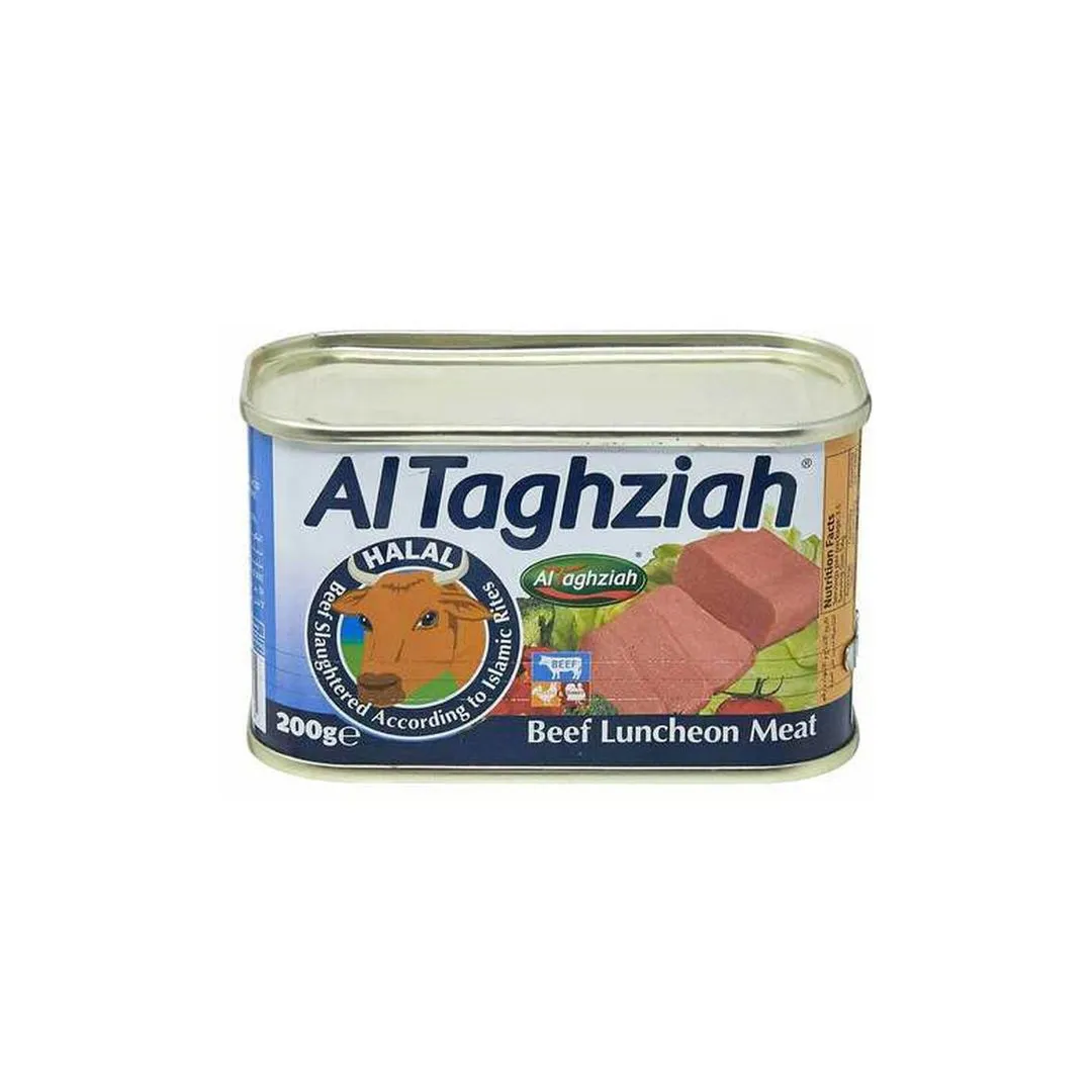 Al Taghziah Beef Luncheon Meat 200g