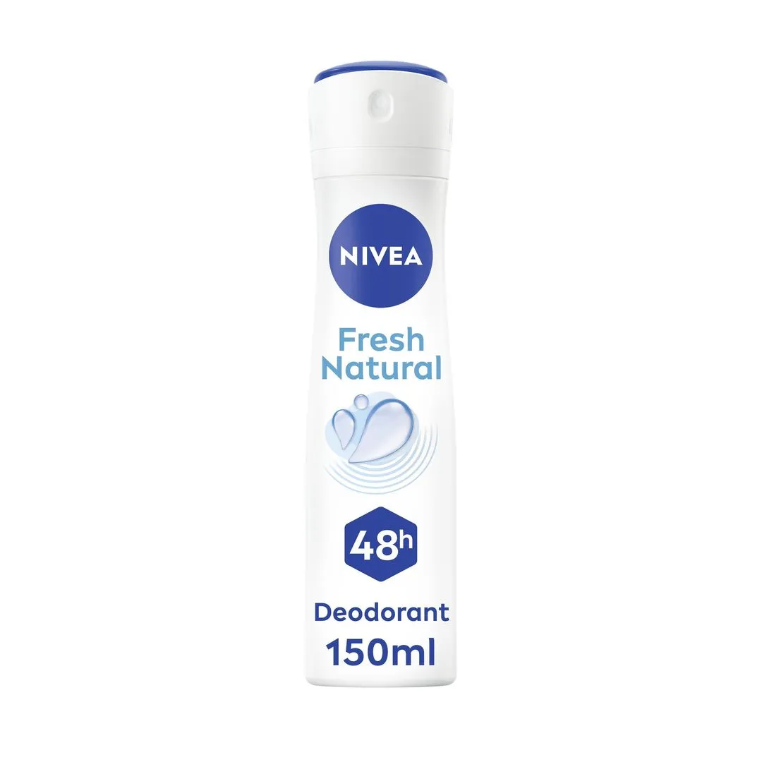 Nivea Fresh Natural Deodorant Spray, 150ml