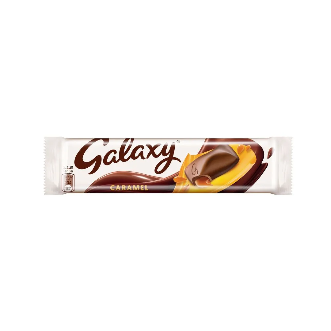 Galaxy Chocolate Bar Filled with Caramel, 40g