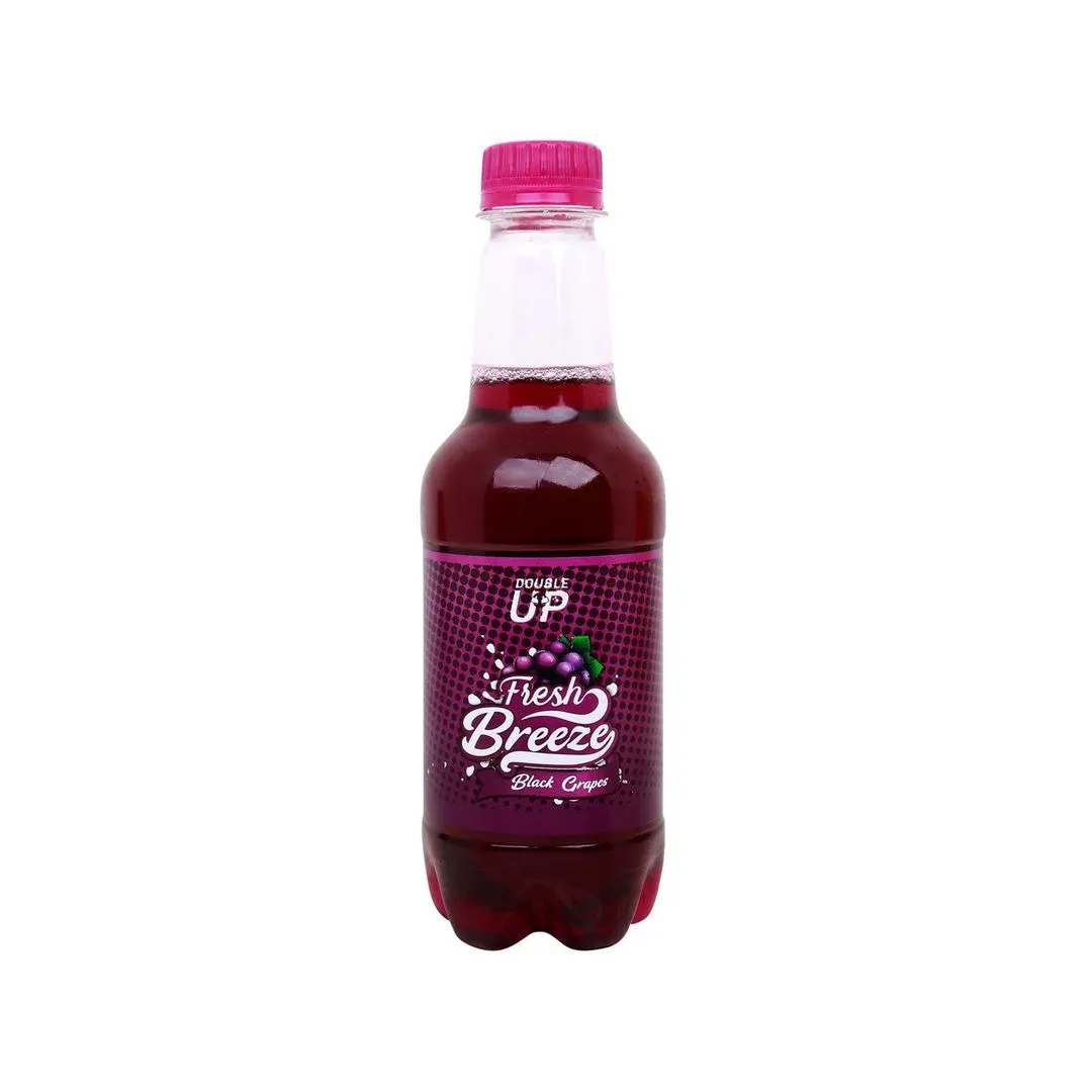 Double Up Fresh Breeze Black Grapes Drink Plastic Bottle, 350ml