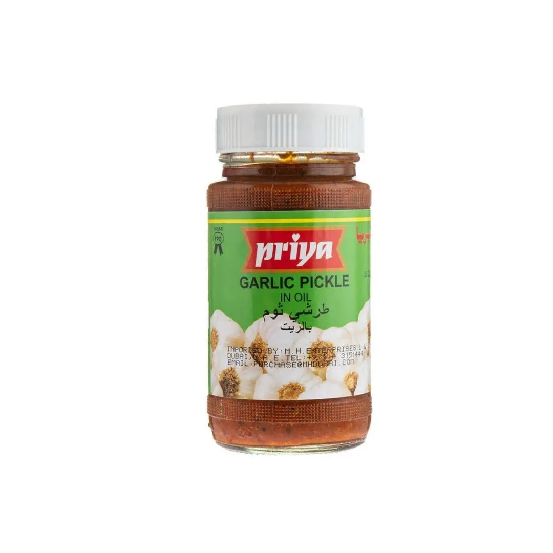 Priya Garlic Pickle in Oil, 300g