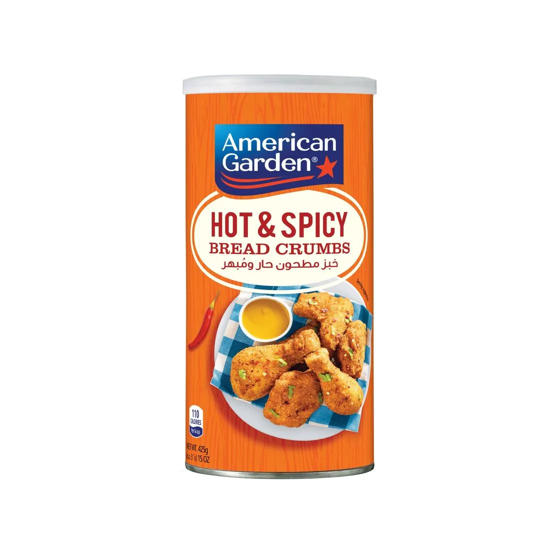 American Garden Hot n' Spicy Bread Crumbs, 425g