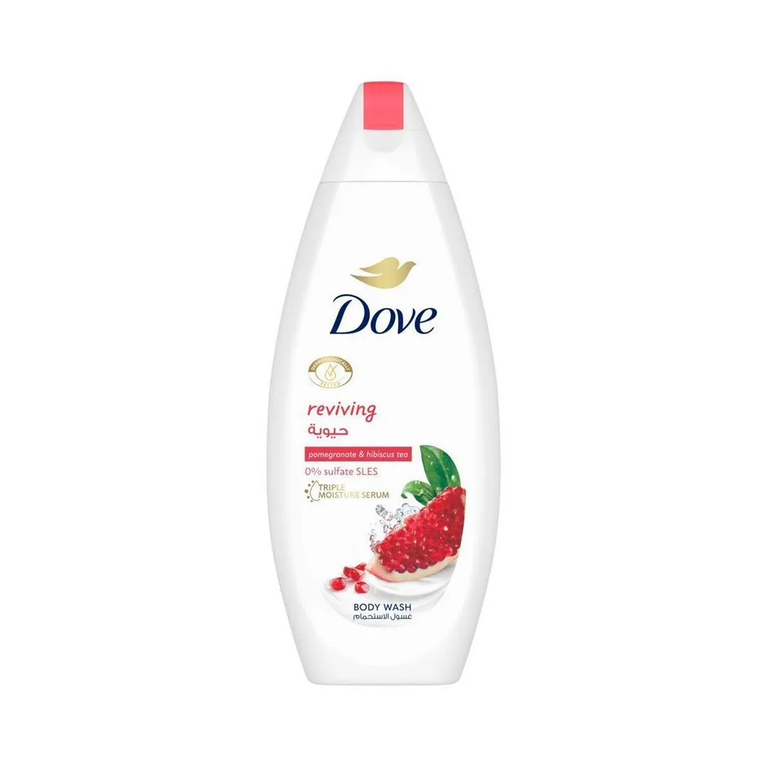 Dove Pomegranate & Hibiscus Revive Body Wash, 250ml