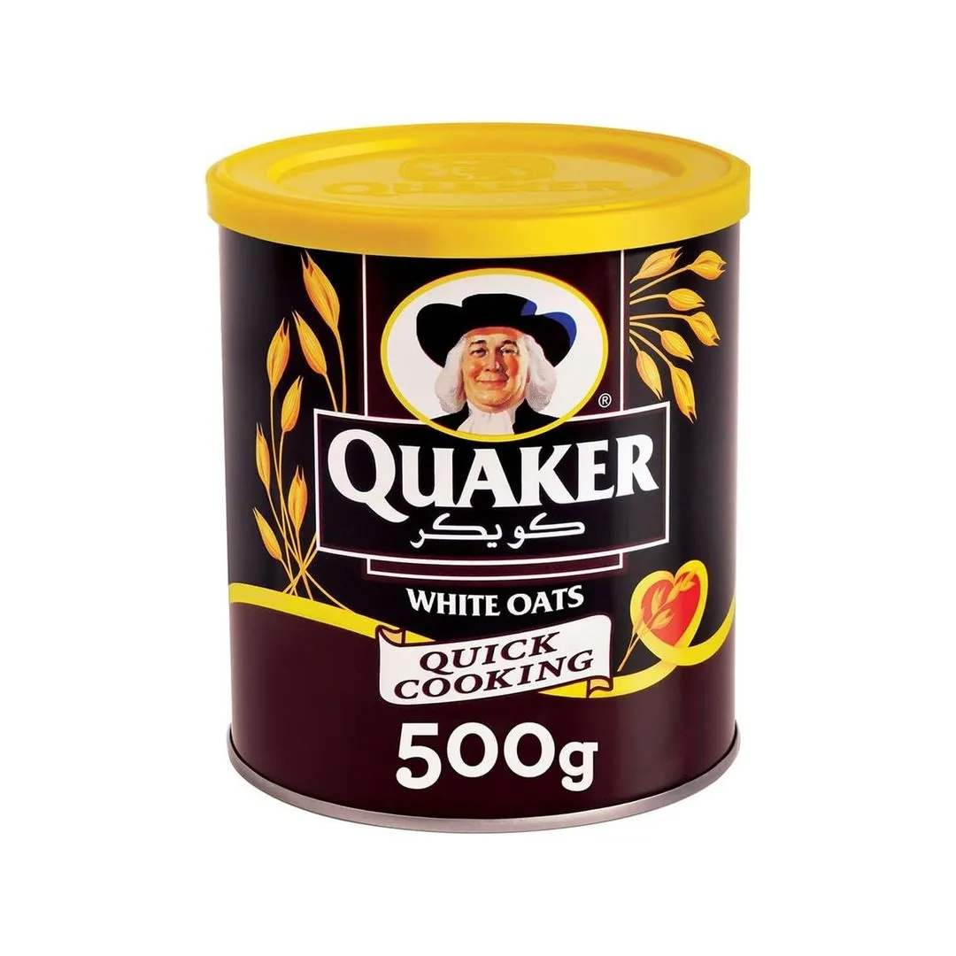 Quaker Quick Cooking White Oats, 500g