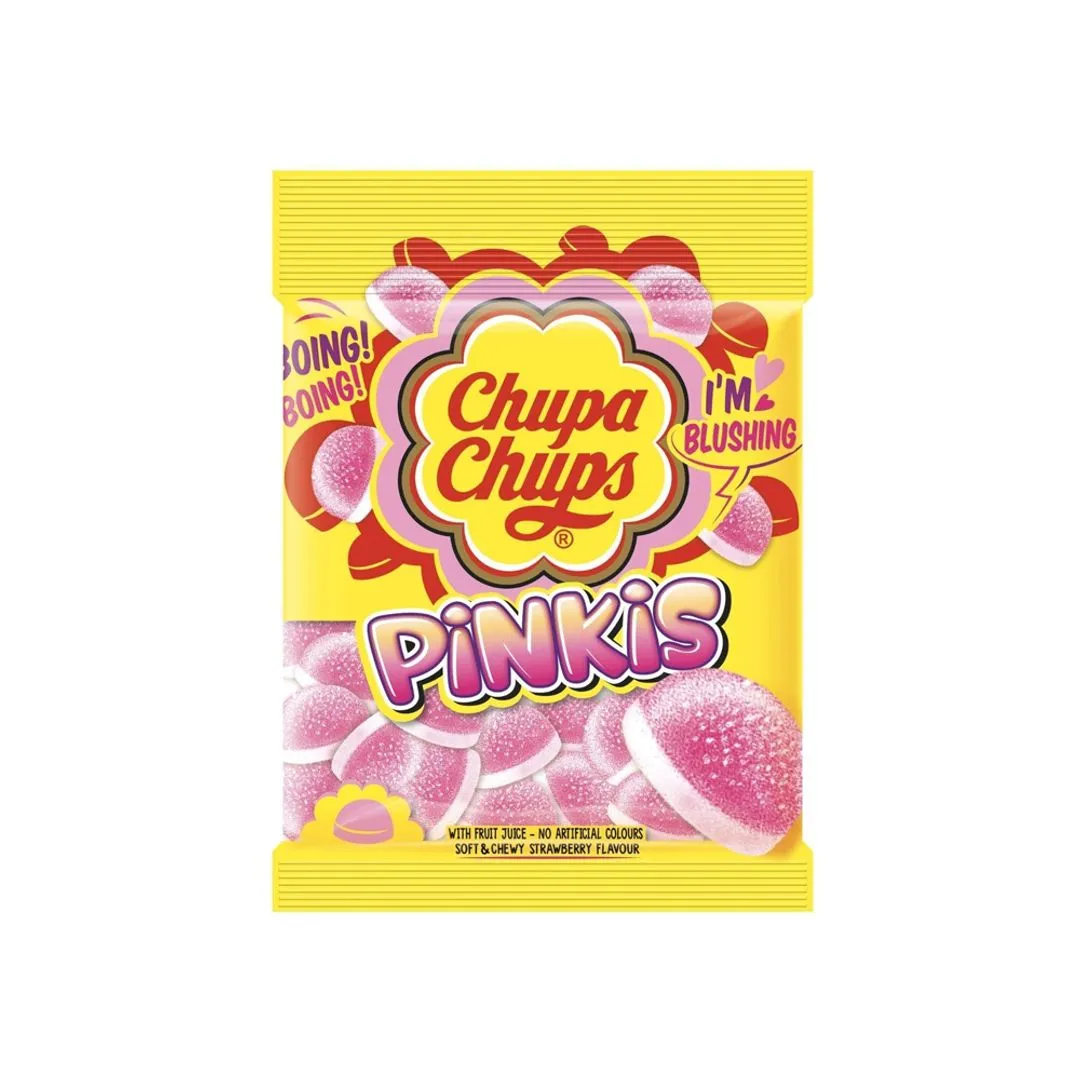 Chupa Chups Pinkies Strawberry Flavors Jellies, 90g