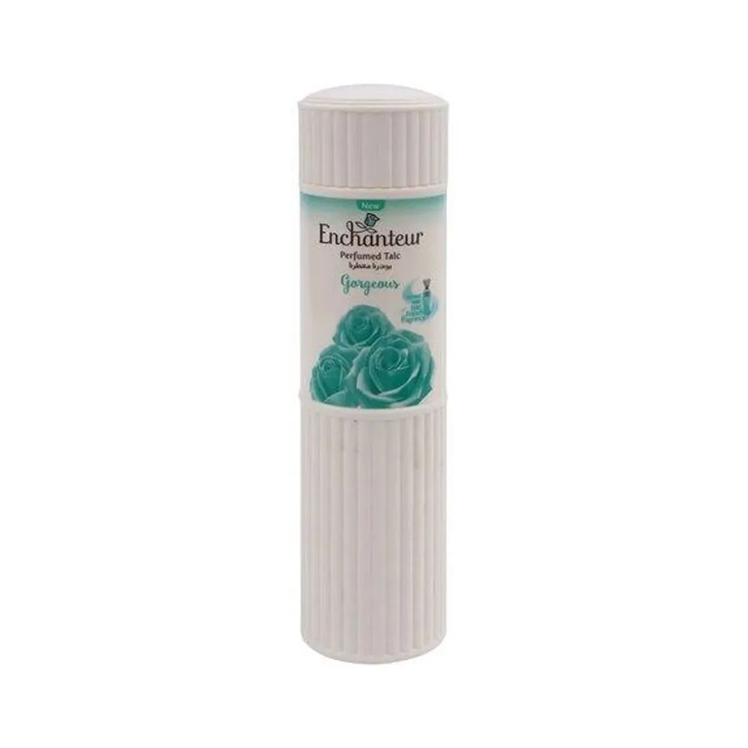 Enchanteur Gorgeous Perfumed Talcum Powder, 225g