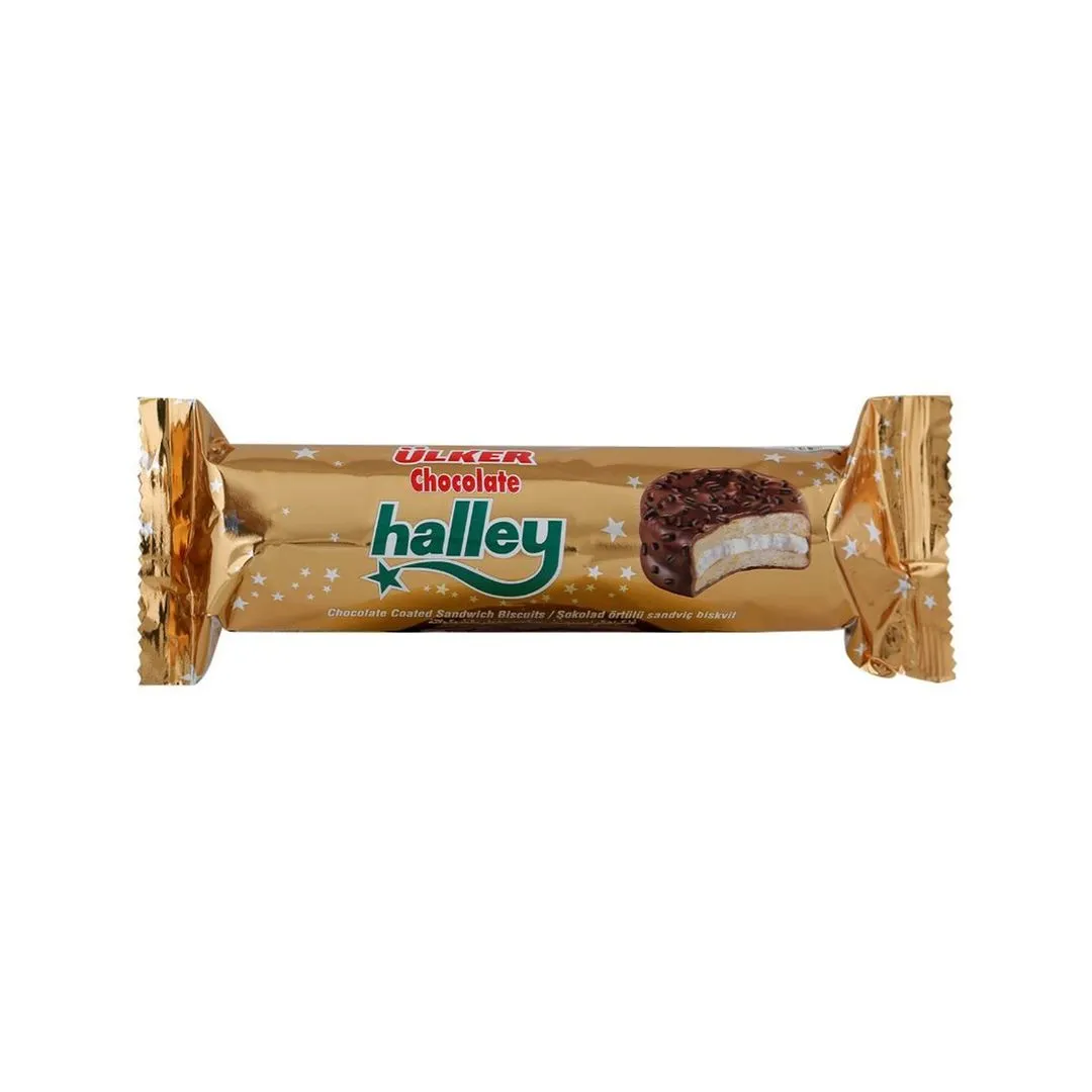 Ulker Halley Chocolate Coated Biscuit 77 g