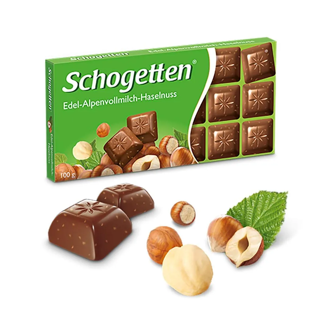 Schogetten Choco Alpine Milk Hazenut 100 g