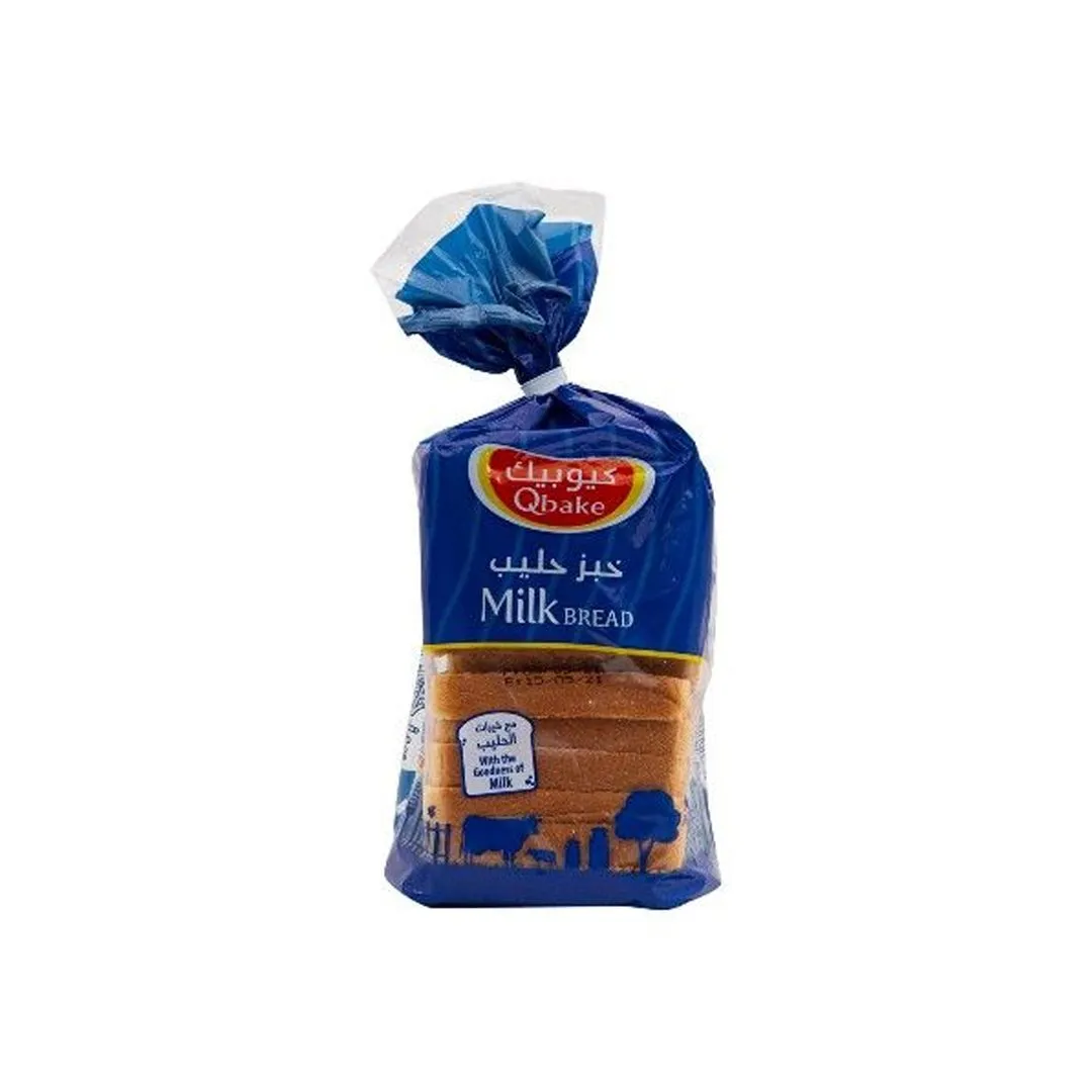 Qbake Milk Bread 350G