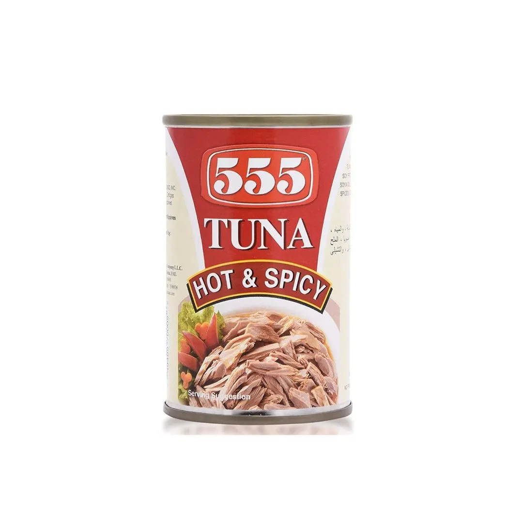 555 Hot & Spicy Tuna Flakes, 155g