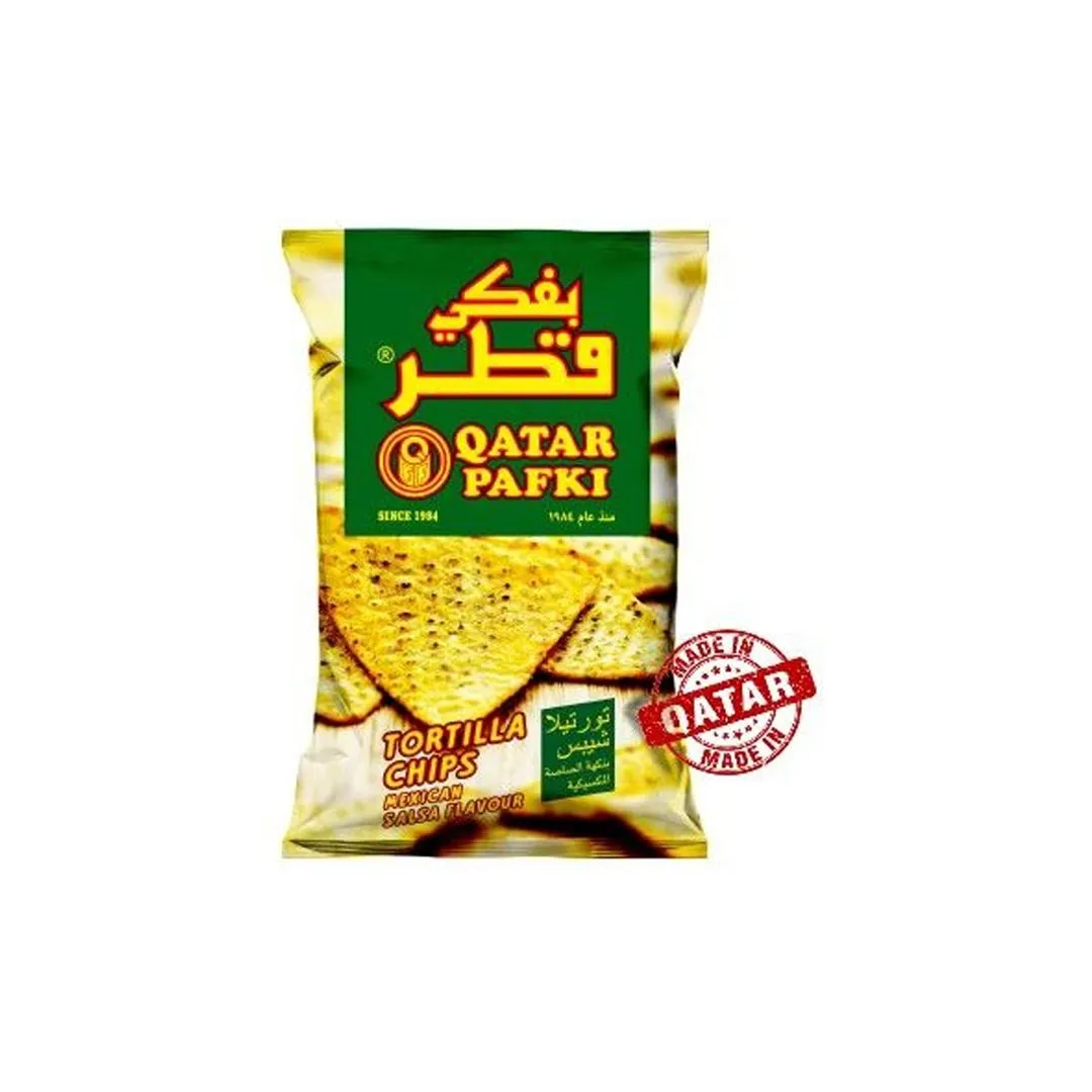 Qatar Pafki Tortilla Mexican Salsa Chips, 125g