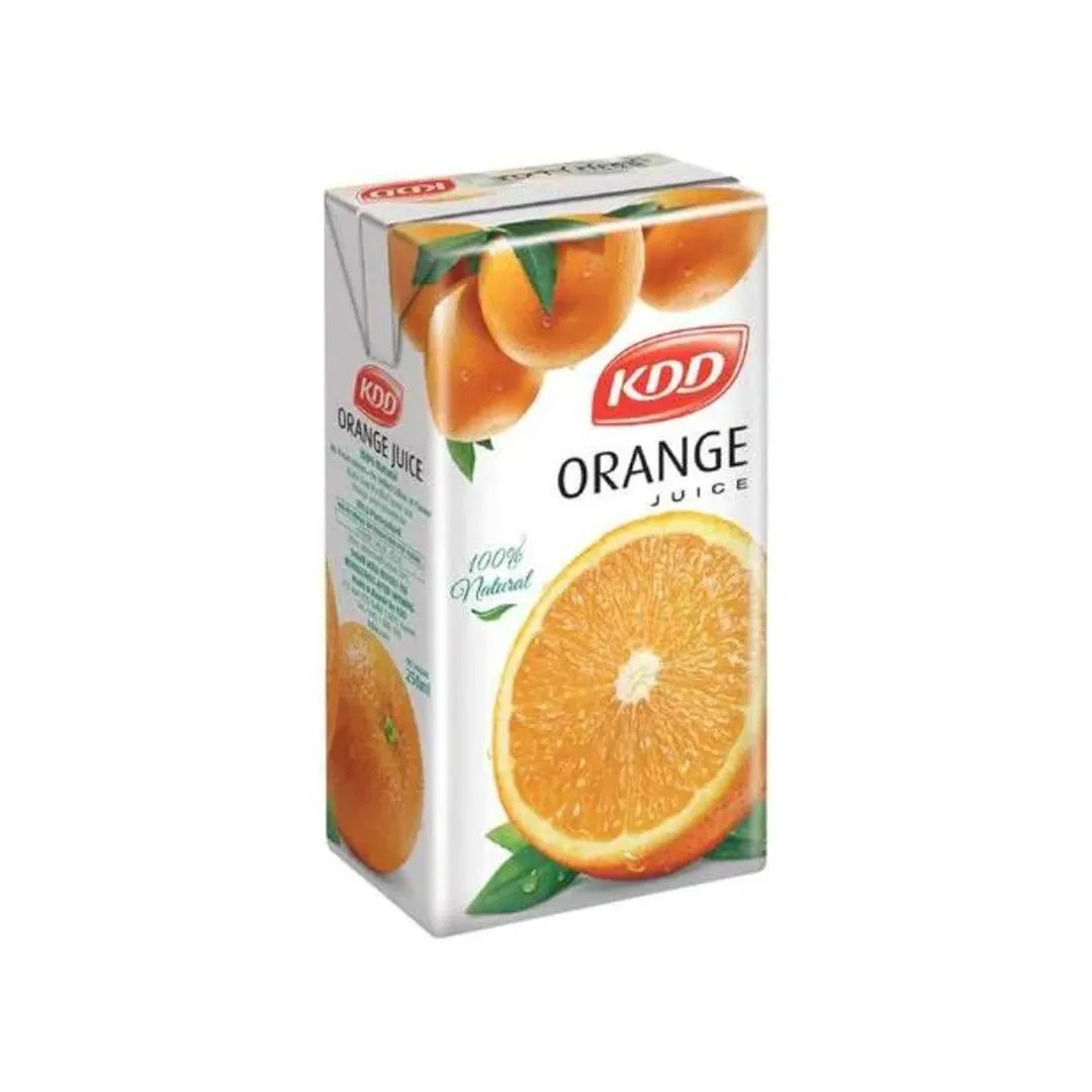 KDD Natural Orange Juice, 250ml