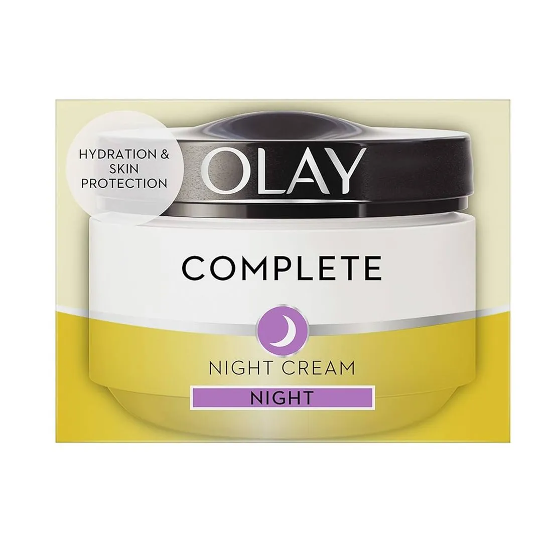 Olay Complete Hydrating Night Cream for Normal to Dry Skin, 50ml