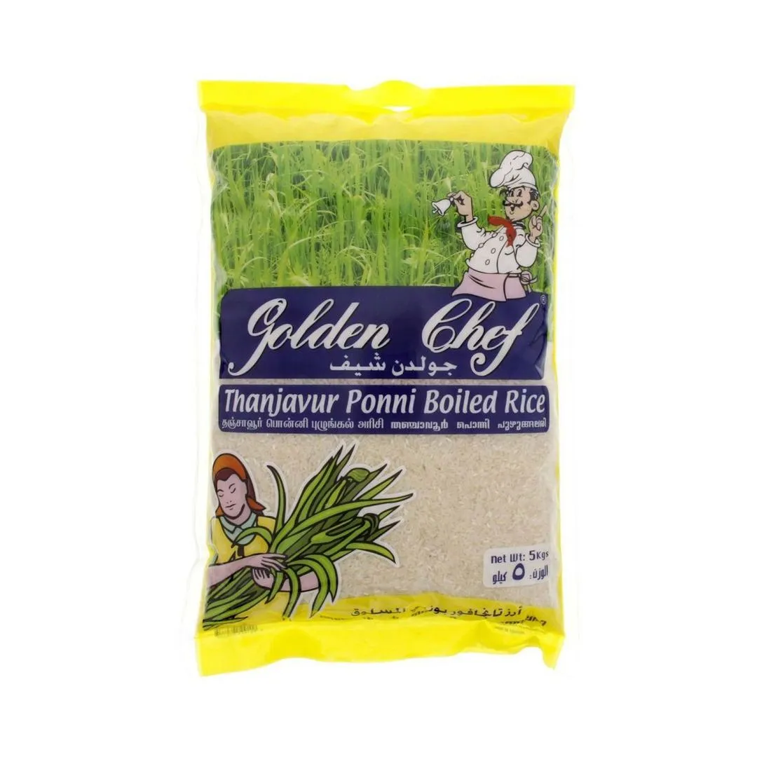 Golden Chef Rice Tanjavur Ponni Boiled 5kg