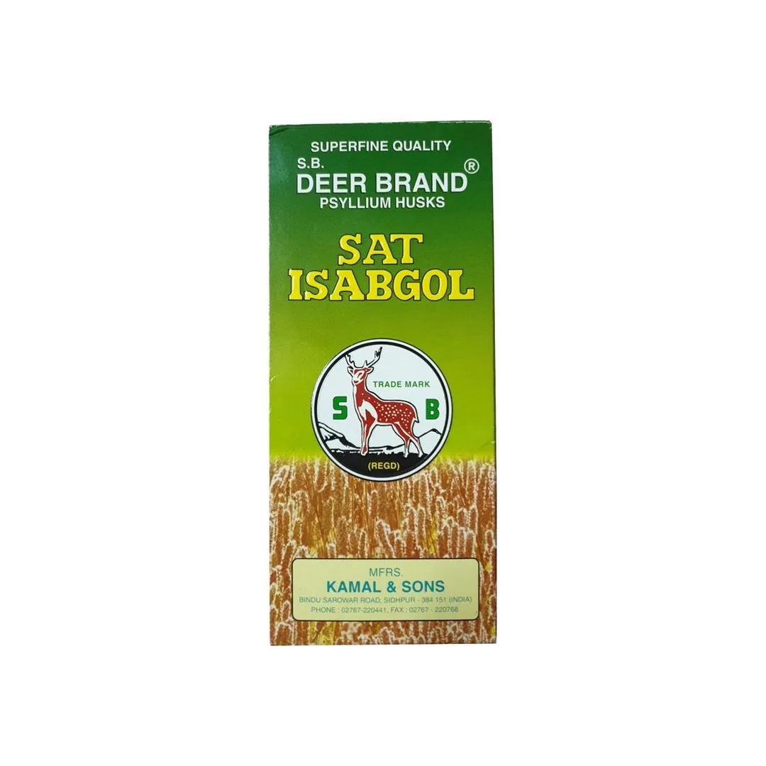 Deer Brand Sat Isabgol Psyllium Husks 100g