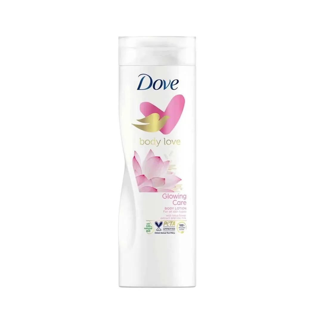 Dove Body Love Glowing Care Body Lotion, 400ml