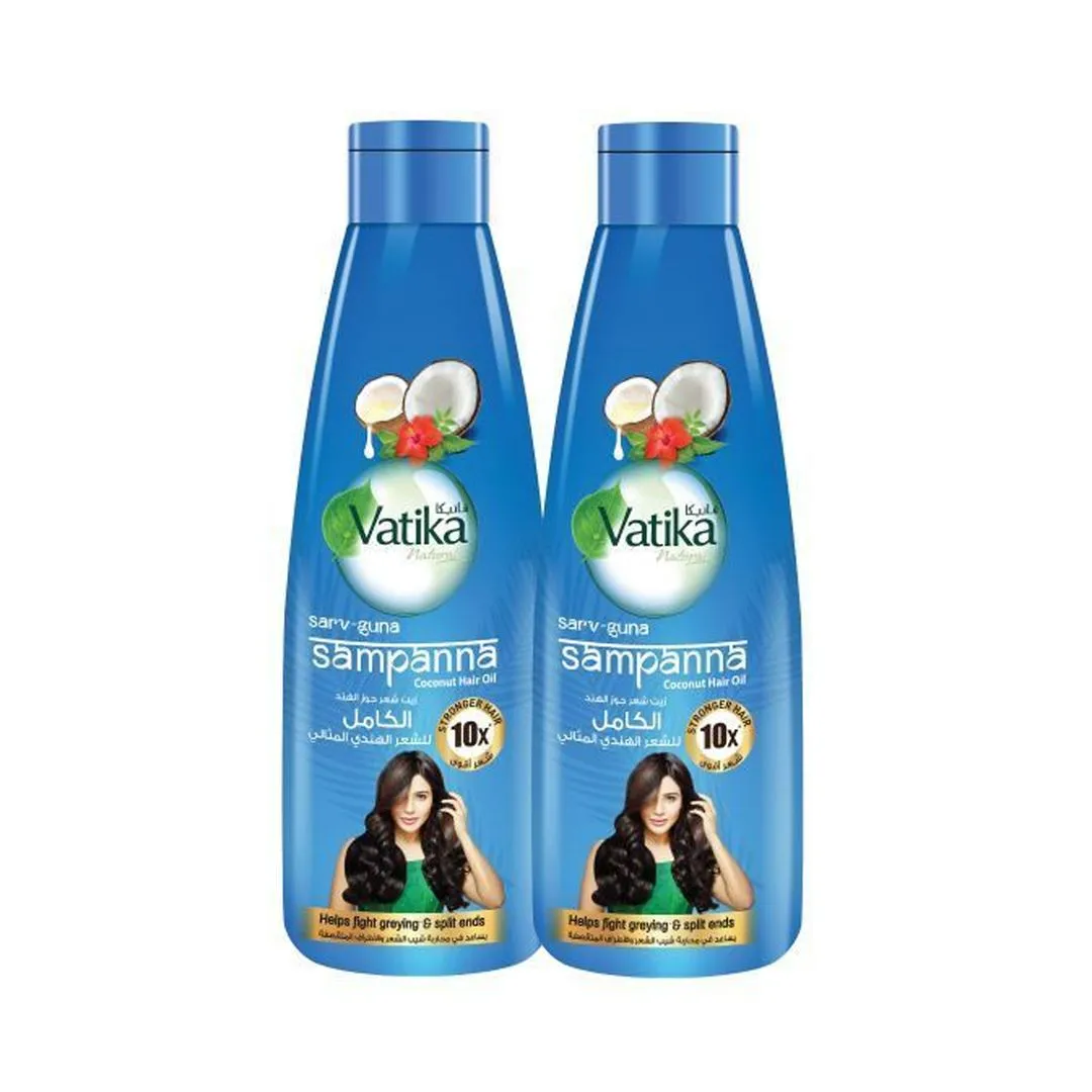 Vatika Sampanna Coconut Hair Oil, 2x300ml