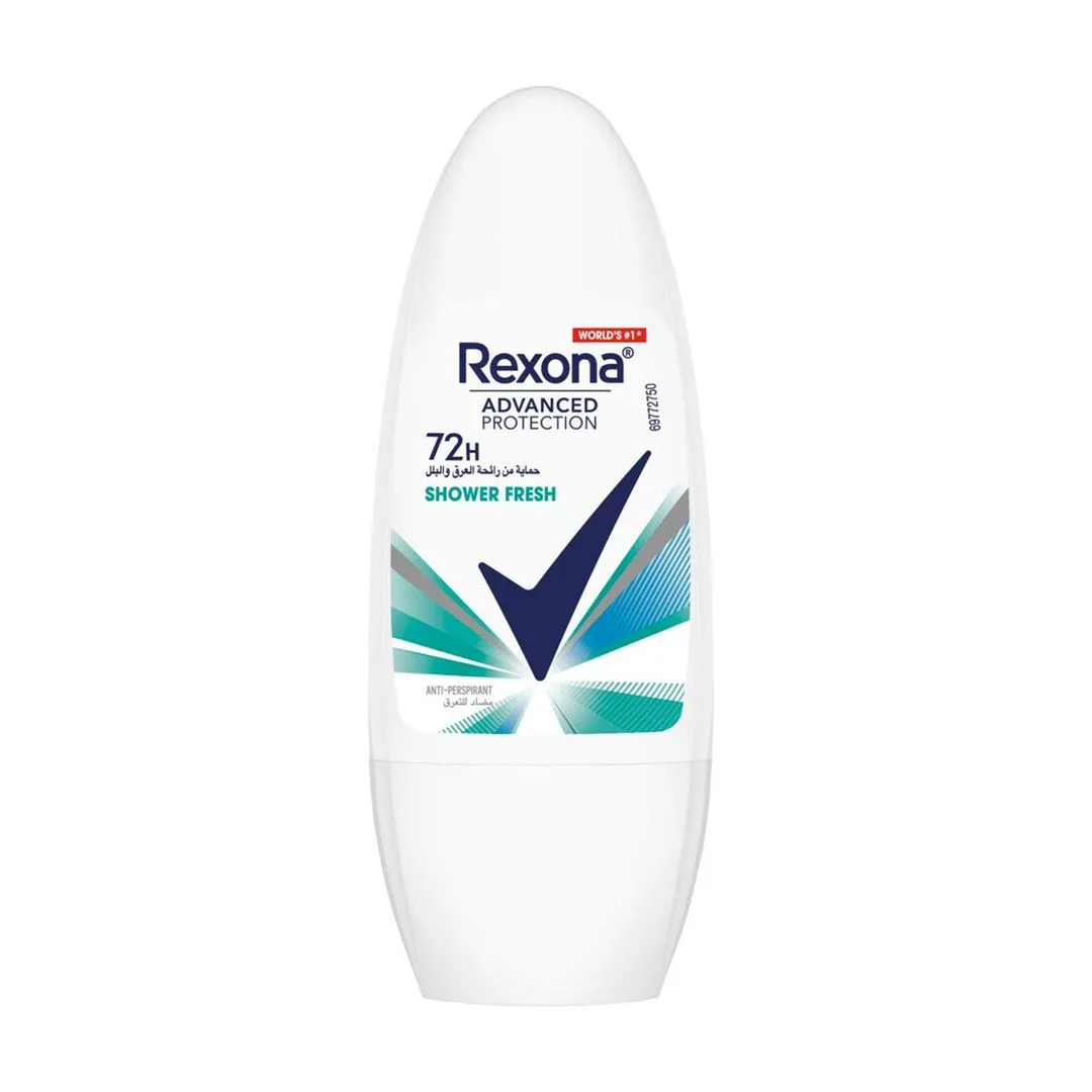 Rexona Women Shower Fresh Antiperspirant Deodorant Roll On, 50ml