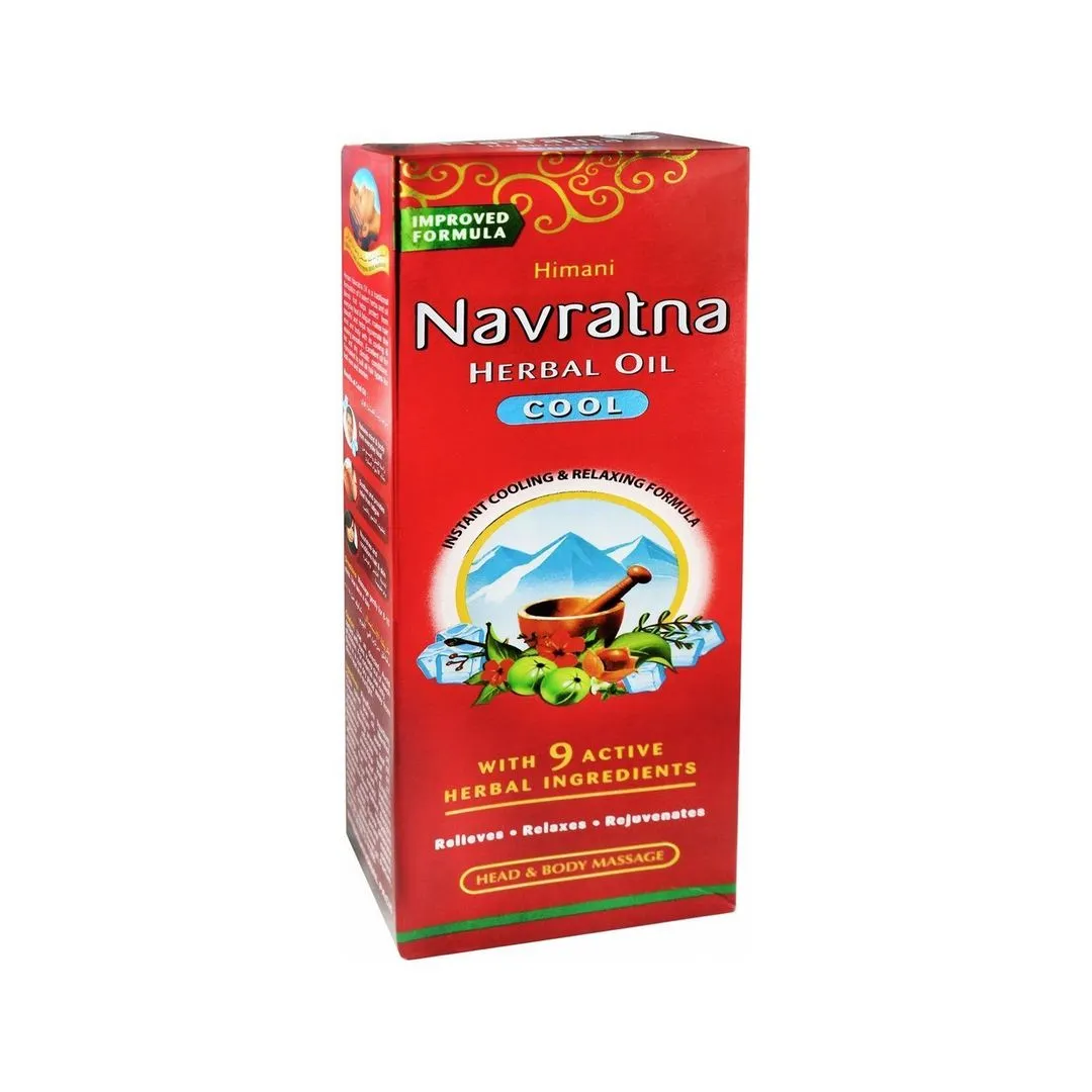 Himani Navratna Herbal Cool Oil For Body And Hair 300 ml
