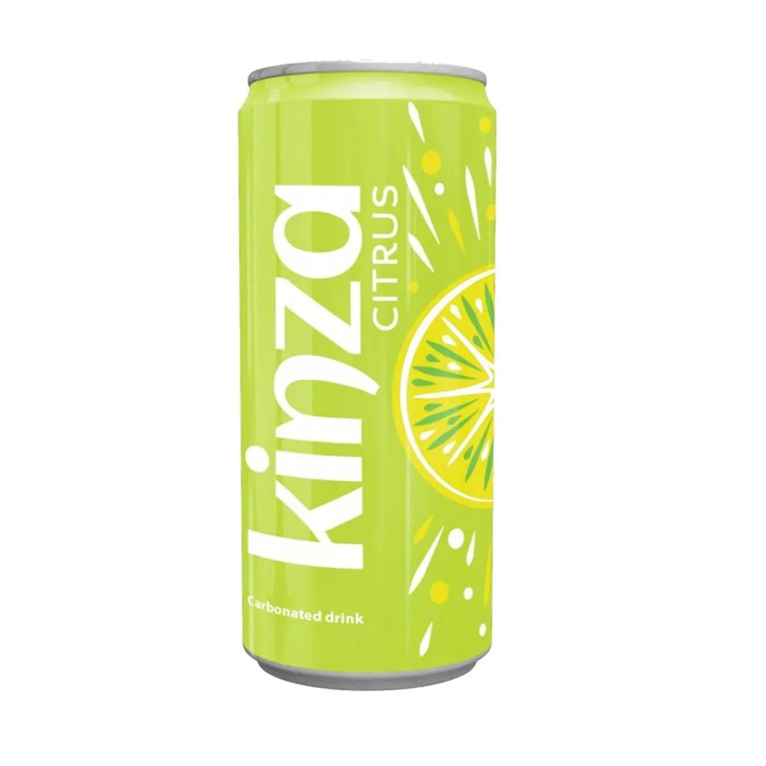 Kinza Citrus Soft Drink, 250ml