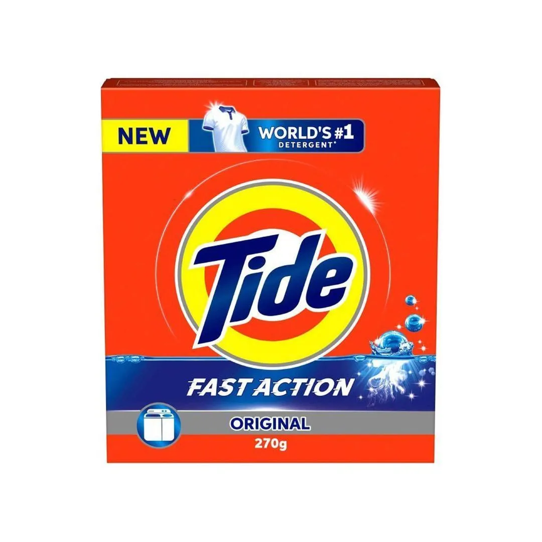 Tide HS Original Laundry Detergent Powder, 270g