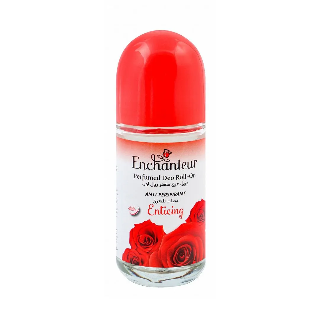 Enchanteur Enticing 48H Antiperspirant Roll-On Deodorant, 50ml