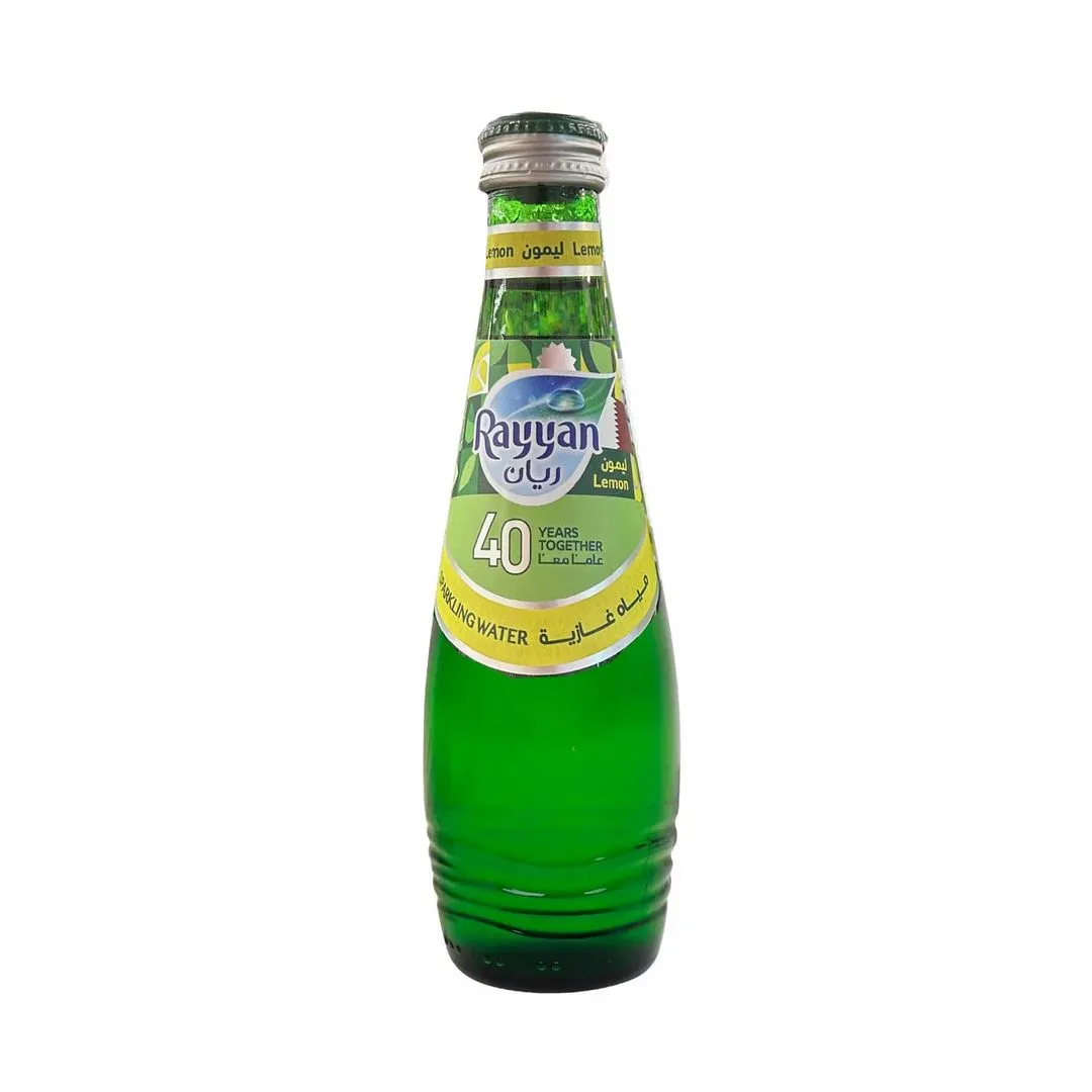 Rayyan Lemon Flavour Sparkling Water, 250ml