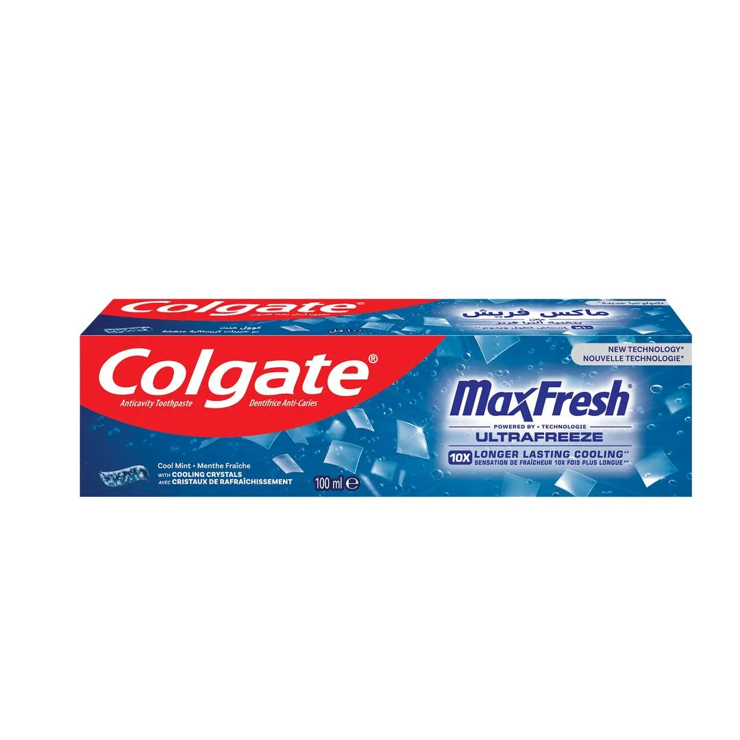 Colgate Max Fresh Toothpaste with Cooling Crystals Cool Mint, 100ml