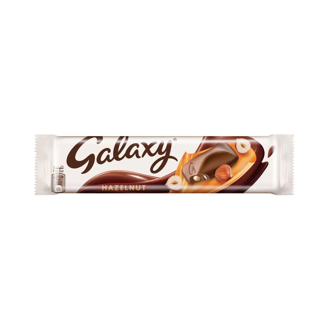 Galaxy Chocolate Bar with Hazelnuts, 36g