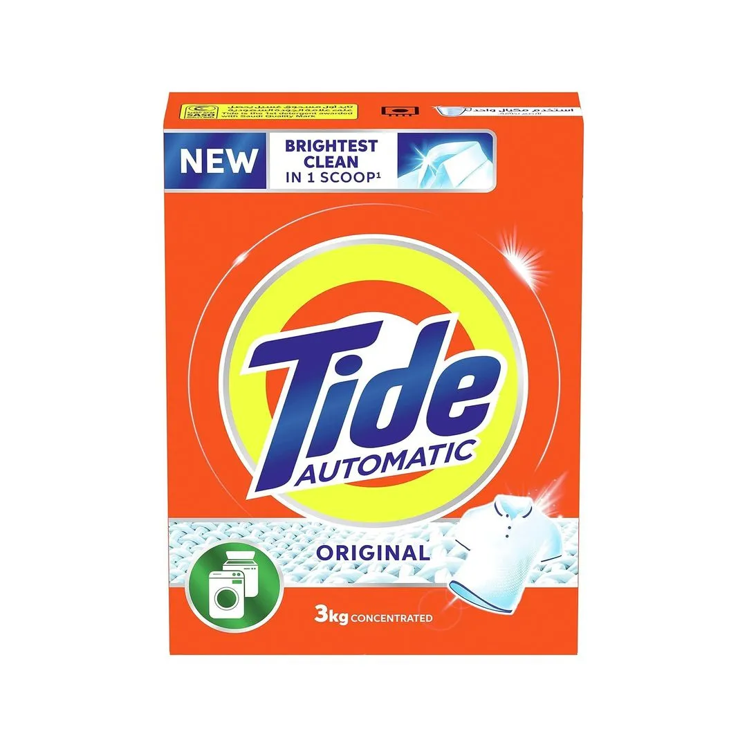 Tide LS Original Powder Detergent Box, 3kg