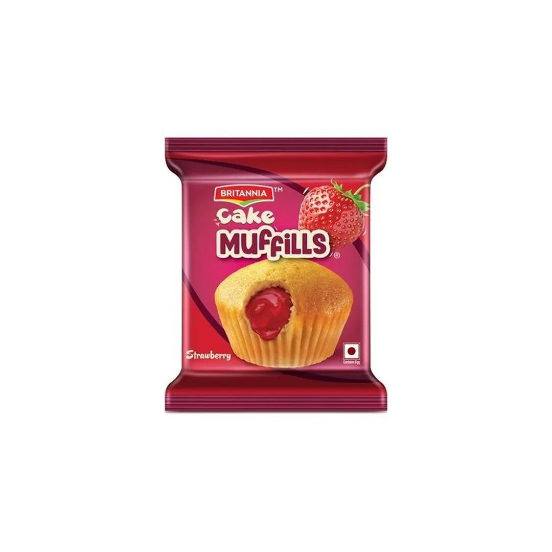 Britannia Strawberry Muffills 60gm