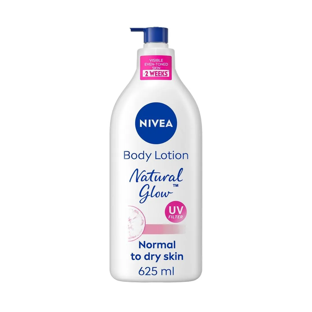 Nivea 5in1 Complete Natural Glow UV Filter Body Lotion, 625ml