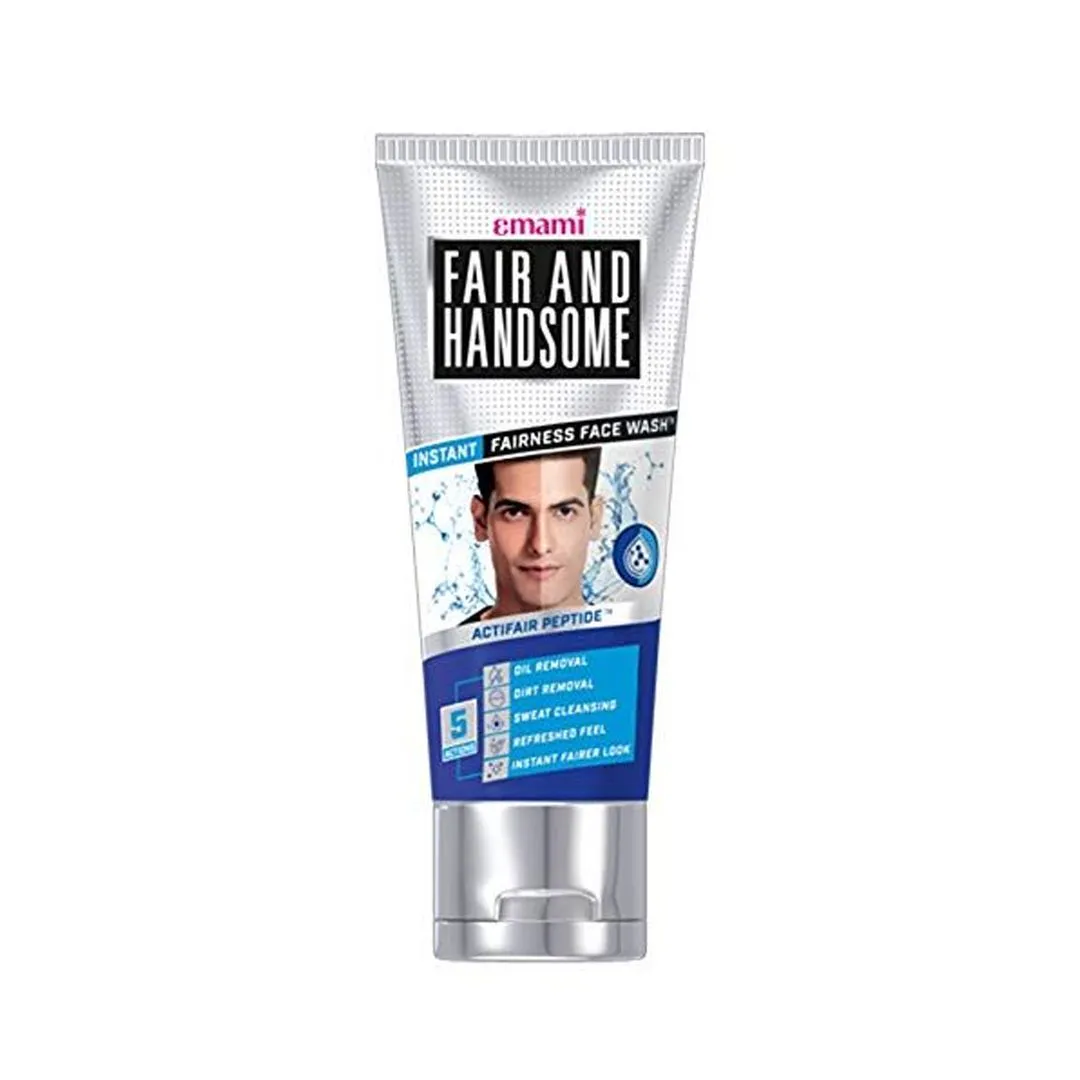 Emami Smart & Handsome Advanced Whitening Refreshing Face Wash, 50ml