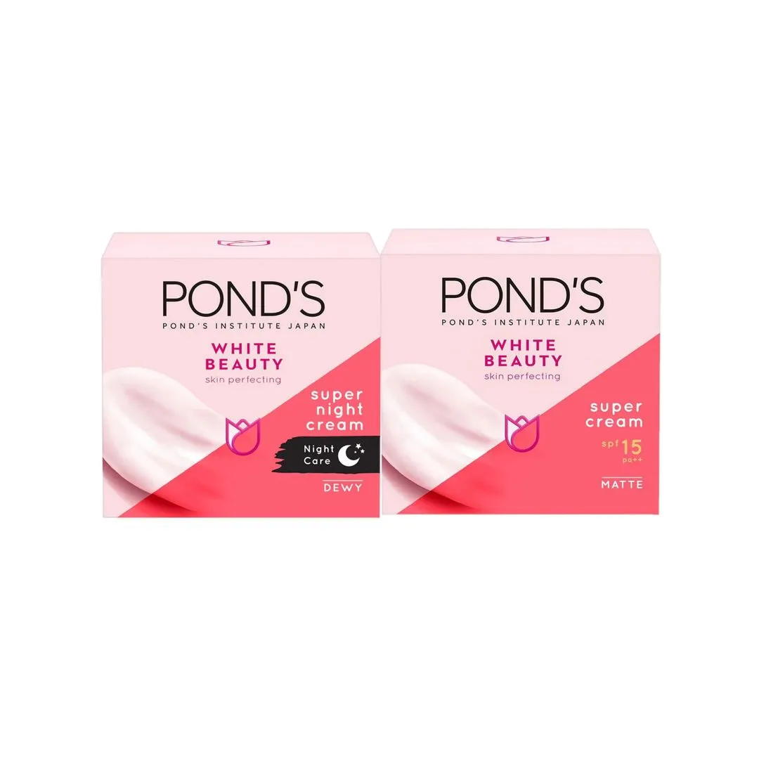 Pond's Day Cream + Night Cream, 50ml + 50ml