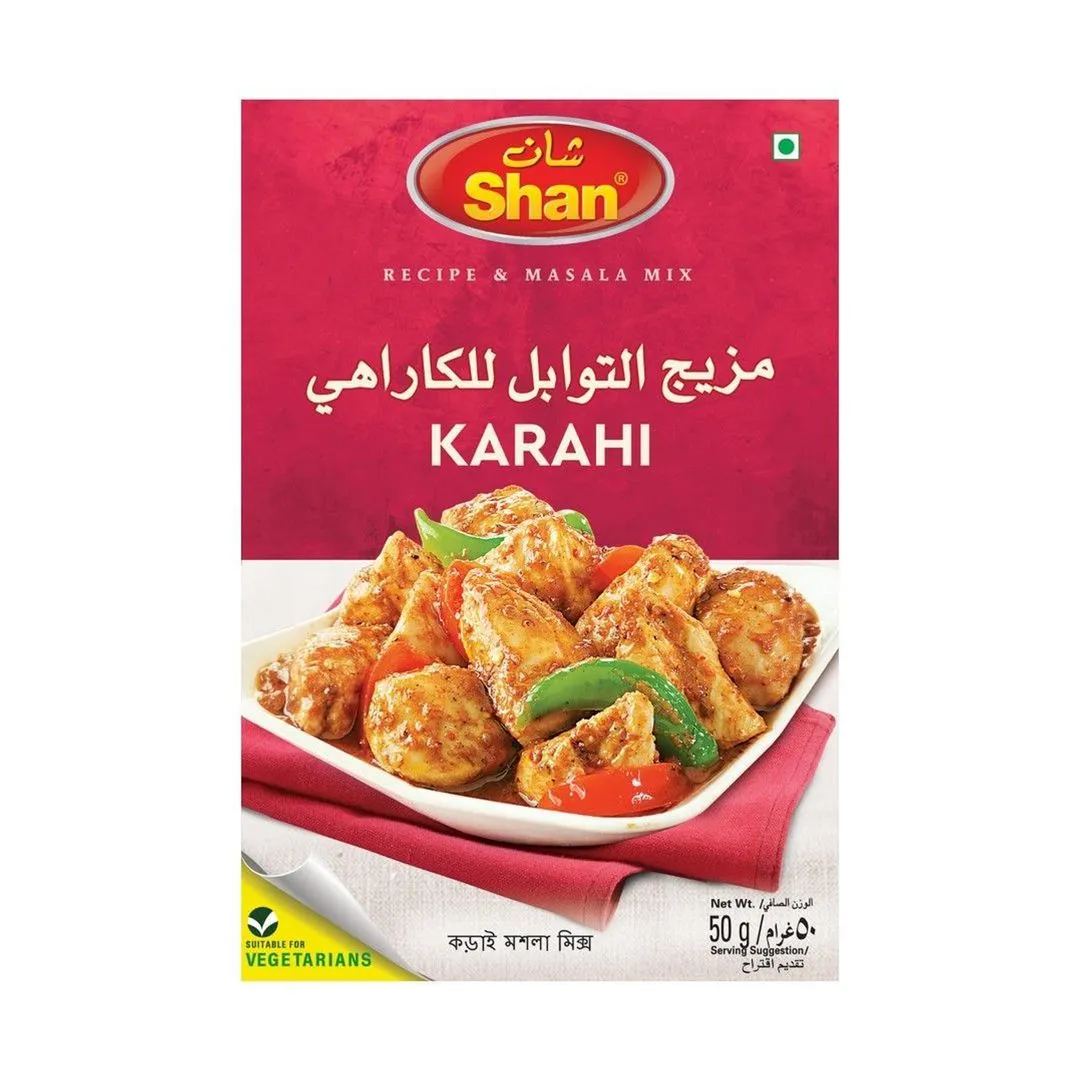 Shan Karahi Recipe & Masala Mix, 50g
