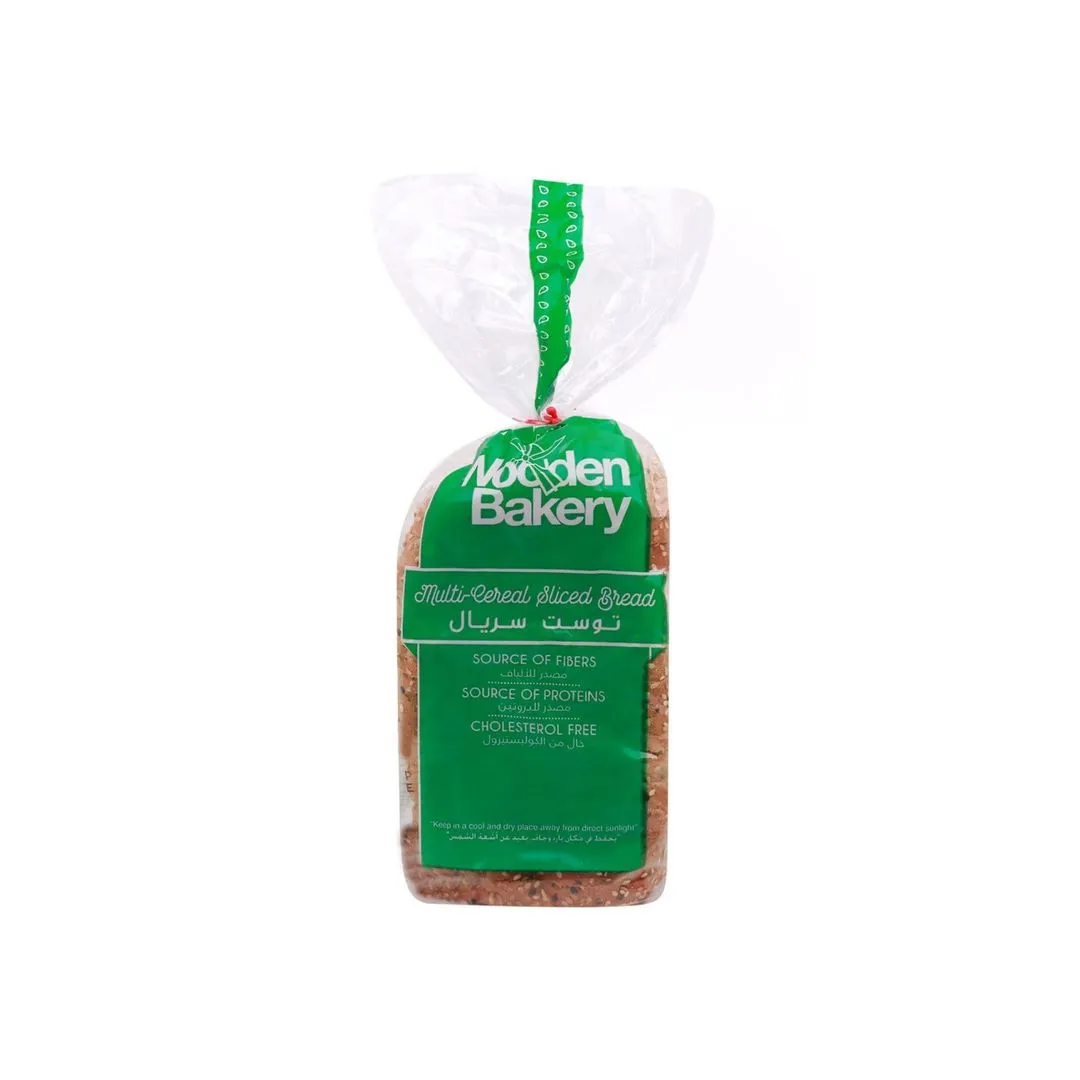Wooden Bakery Multicereal Sliced Bread, 400g