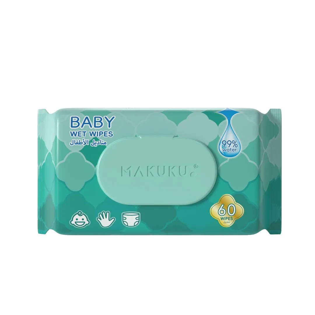 Makuku Baby Wet Wipes 60Sheets