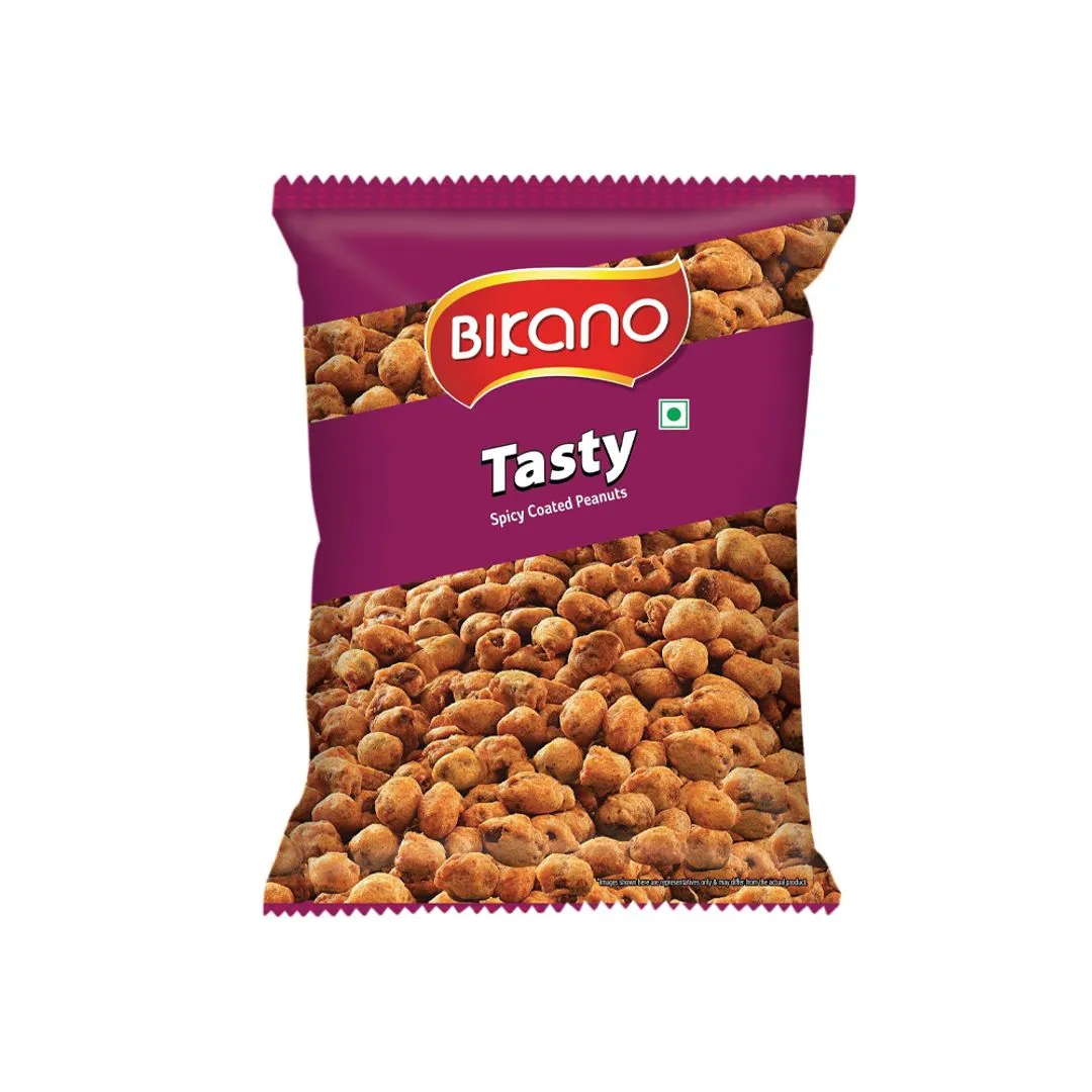 Bikano Tasty Spicy Coated Peanuts, 200g