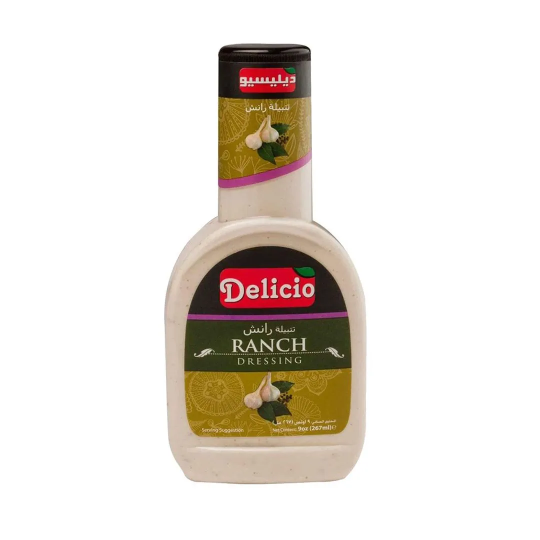 Delicio Ranch Dressing, 267ml