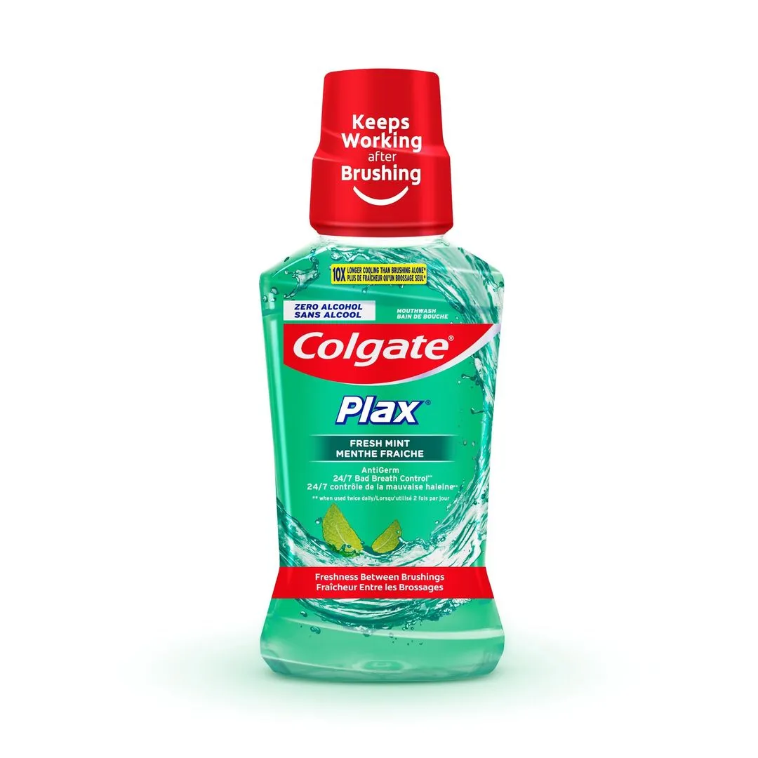 Colgate Plax Fresh Mint Green Mouthwash, 250ml