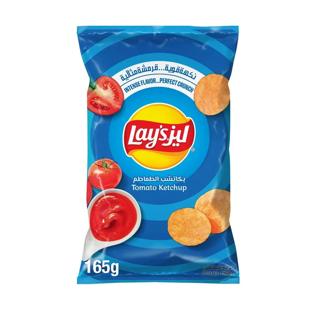 Lay's Tomato Ketchup Potato Chips, 155g