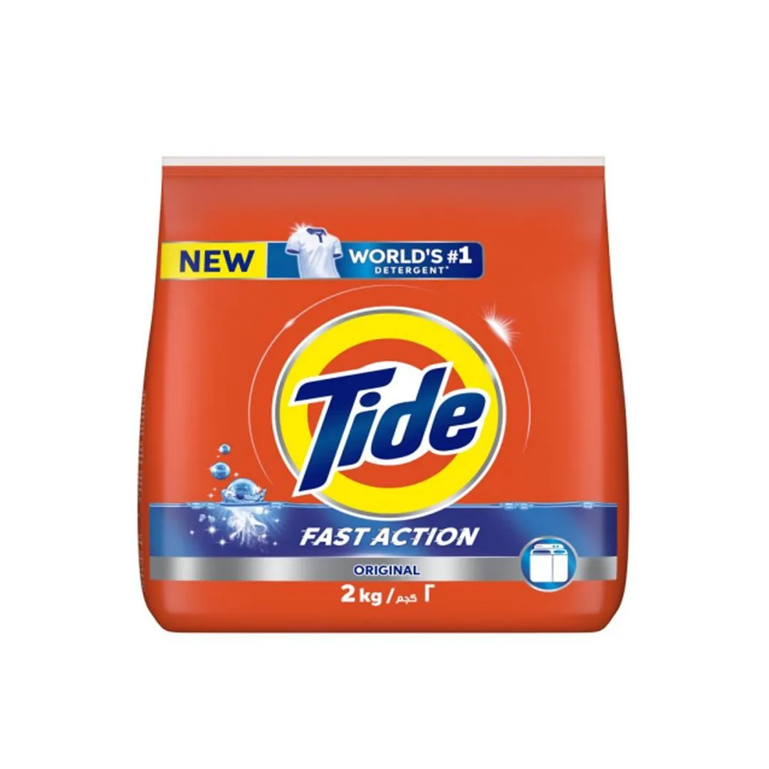 Tide HS Original Laundry Detergent Powder, 2kg