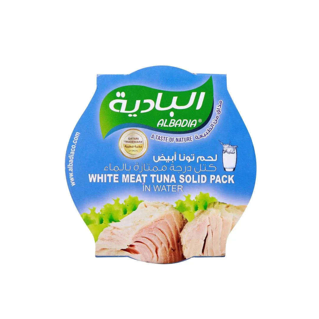 Albadia White Meat Tuna in Water Solid Pack, 165g