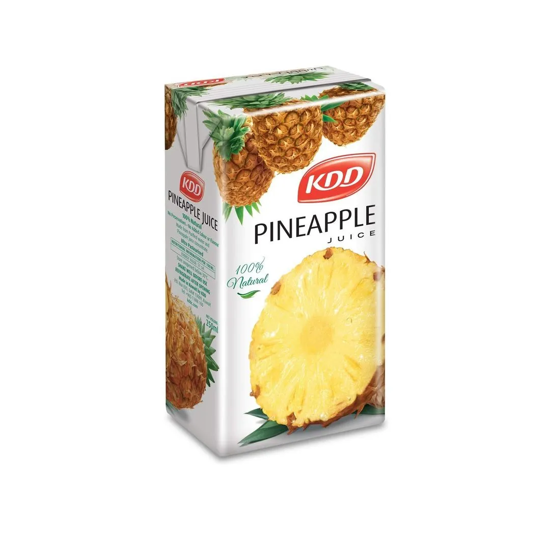 KDD Original Pineapple Juice, 250ml
