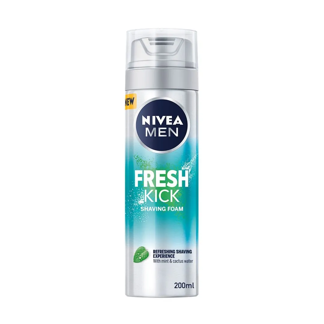 Nivea Men Fresh & Cool Shaving Foam, 200ml