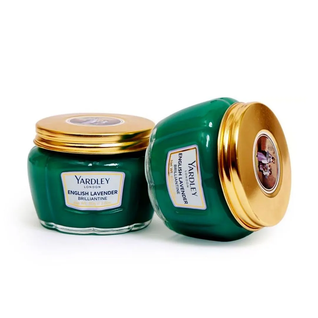 Yardley Brilliantine Hair Cream Lavender, 2x80g