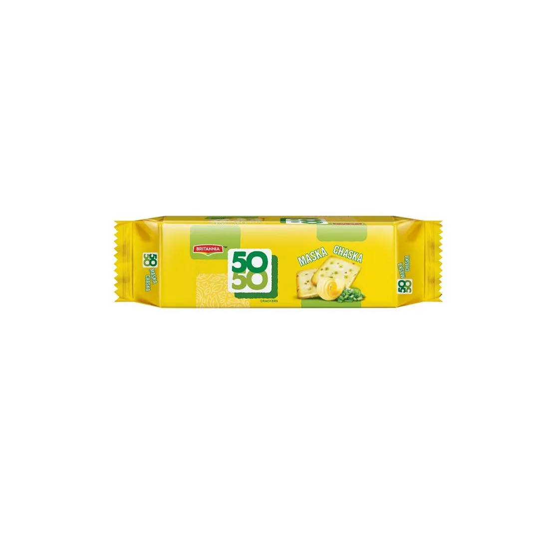 Britannia 50-50 Maska Chaska Crackers, 71g